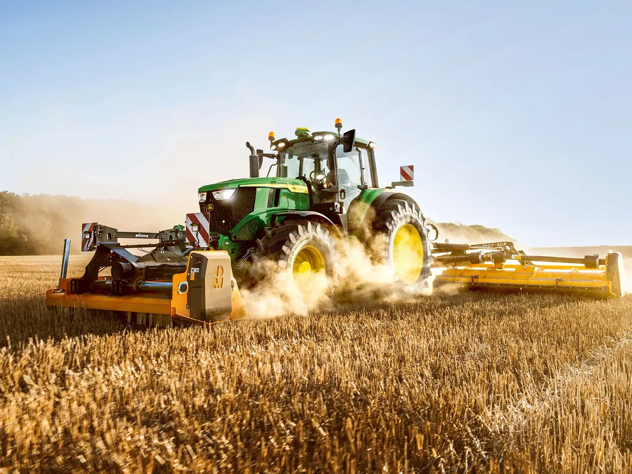Tracteur john deere 6M 240